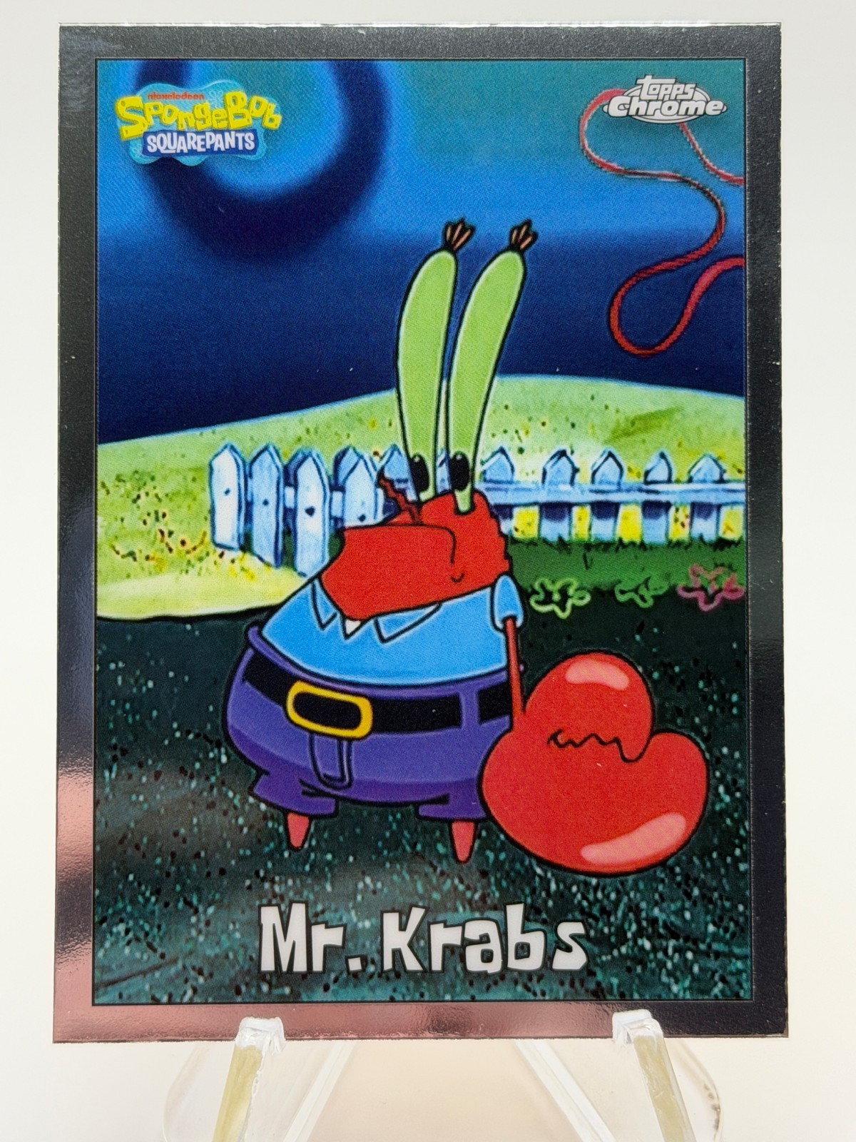 2025 Topps Chrome Spongebob MR. KRABS Base Set #28