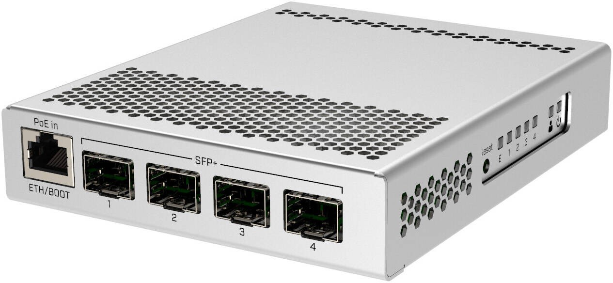 Mikrotik CRS305-1G-4S+IN Ethernet Switch/Router 1x 1Gbps + 4x 10GBASE SFP+