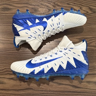 Size 14 Nike Alpha Menace Elite TD White/Royal Blue Football 
