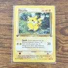 Pokemon 1999 Pikachu 60/64 Jungle 1st Edition