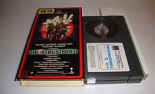 Ghostbusters II 2 Betamax Tape Beta 1989 Vintage RARE HTF