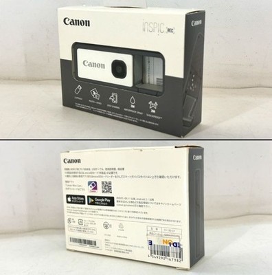 1day ship Canon iNSPiC REC FV-100 Gray Waterproof Wearable Camera