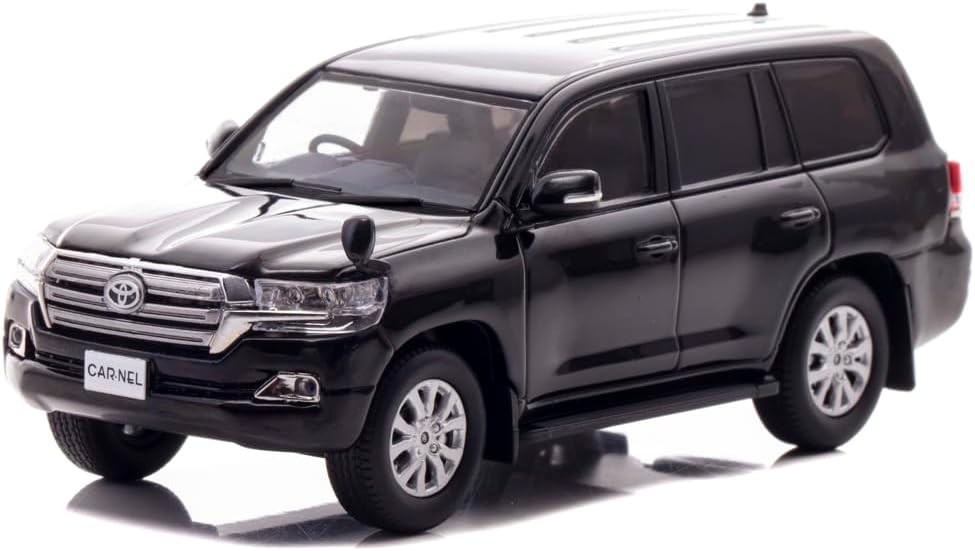 CARNEL 1/43 TOYOTA LAND CRUISER AX G selection (URJ202) 2015 Black CN431505