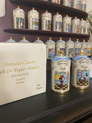 Lenox Walt Disney Spice Jar Collection with Wooden Display Rack | eBay
