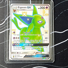 Pokemon TCG Hidden Fates Shiny Vault Espeon GX SV60/SV94 Full Art Holo