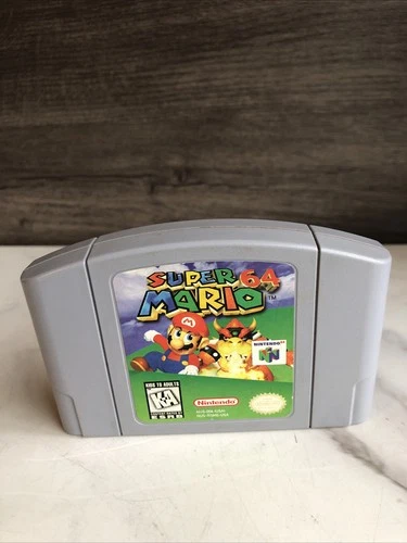 Super Mario 64 (Nintendo 64, 1999) N64 Authentic Cartridge
