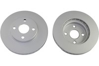 2X Kavo Parts Bremsscheiben Vorne FüR Toyota Corolla ZZE12_ NDE12_ ZDE12_