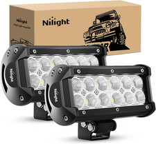 Led Pods 2Pcs 36W 2800LM 6.5 Inch Flood off Road Light Bar Super Bright Driving