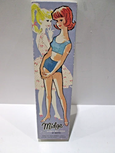 MIDGE Doll BOX ONLY (1962) Barbie's Best Friend