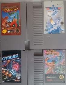 Nintendo NES lot of 39 games Contra, Mike Tyson's, Castlevania 1 & 2, Ghosts 'N