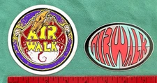 Airwalk Skateboard shoes Stickers vintage late 1980's