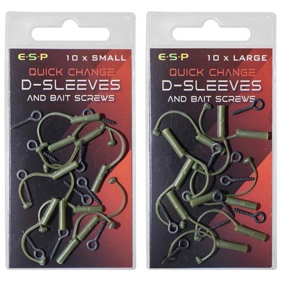 ESP D-Sleeve & Köder Schraube Für Karpfenangeln Angelzubehör