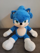Build A Bear BAB Sonic 2 Movie Sonic The Hedgehog Blue 18  Plush 2021