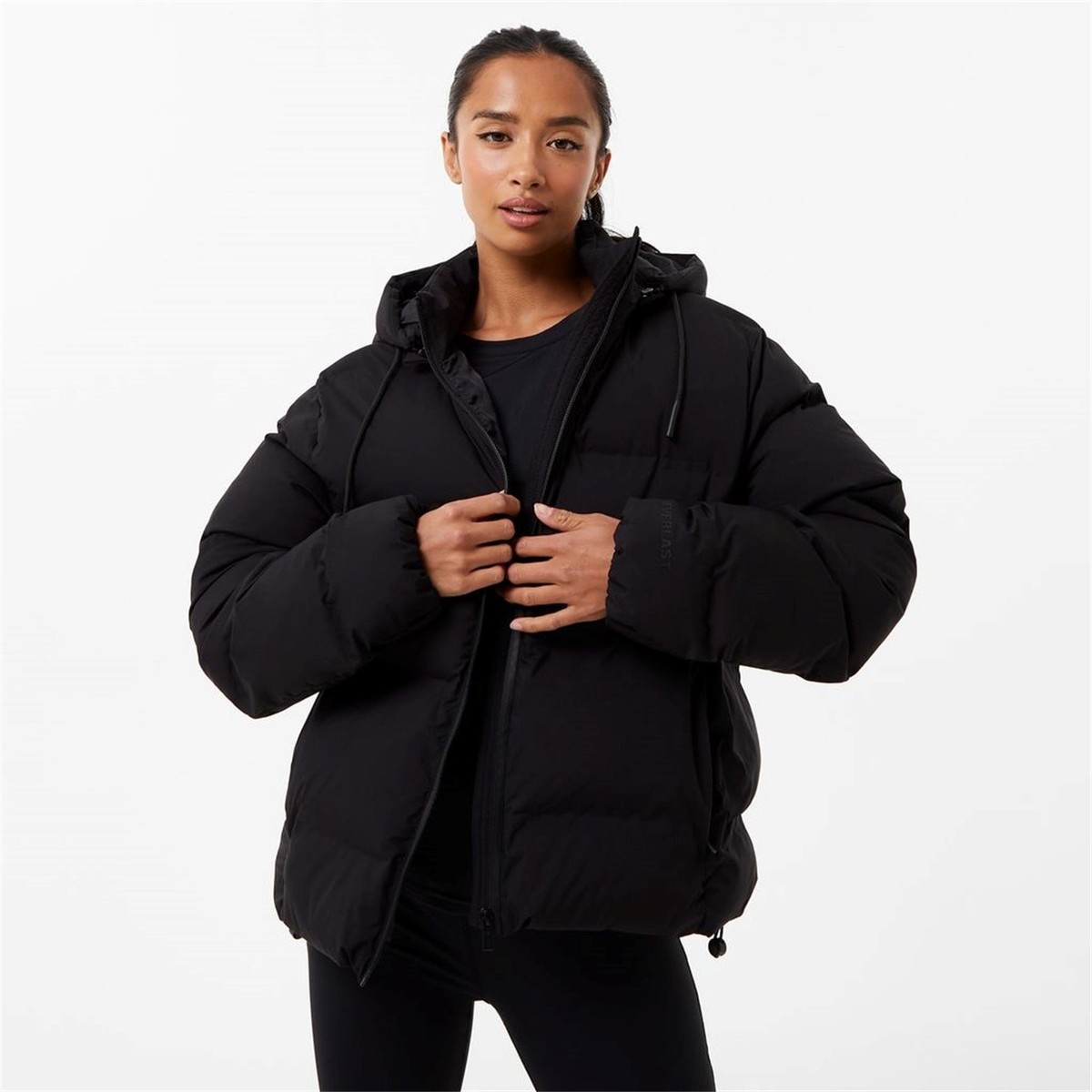Hooded Jacket Everlast Puffer Jacket Women's Everlast Winter
