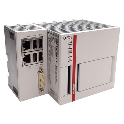 Beckhoff CX2030-0122 Basic CPU Module, TwinCAT 2, RJ45, DVI-I, 24VDC *No CFast*