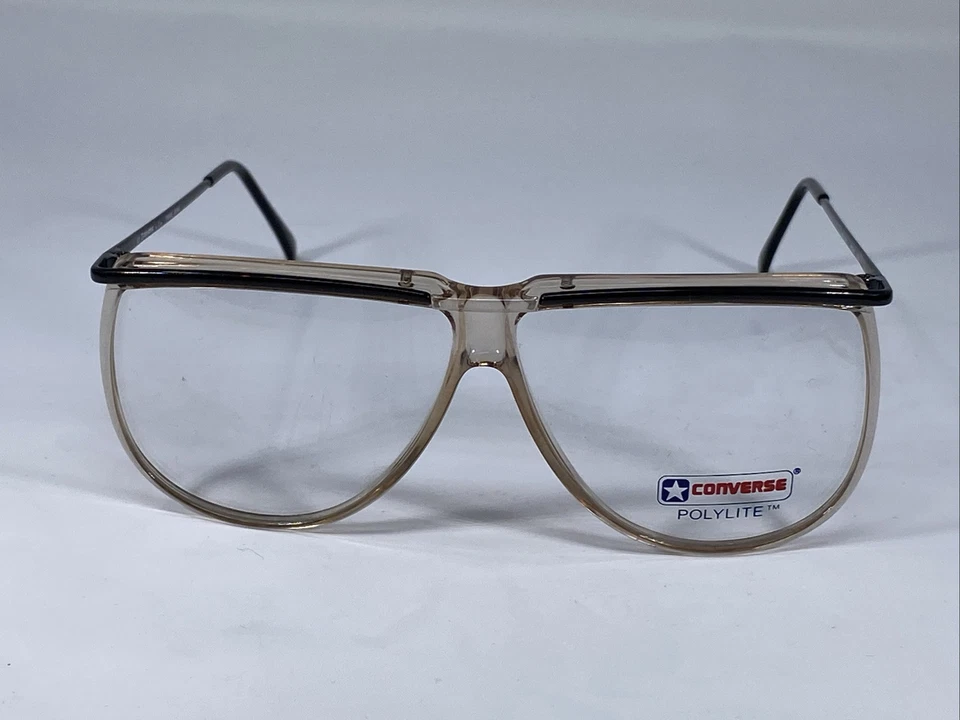 Marco de gafas CONVERSE by REM “VOLLEY” NOS Japón negro/claro 58-12-135 Foto 2 de 4