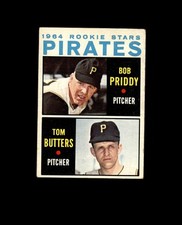 1964 Topps 74 Rookie Stars Bob Priddy RC/Tom Butters VG #D1,470399