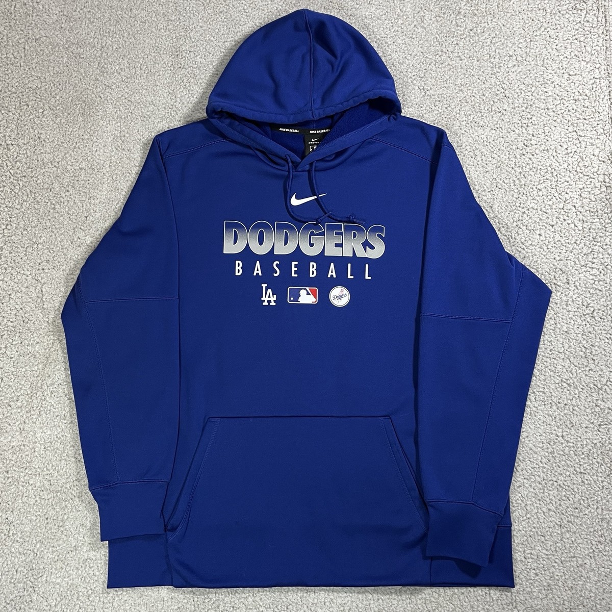 Nike Dodgers Sudadera 2021 Los Angeles Dodgers Hoodie Mens 2XL XXL