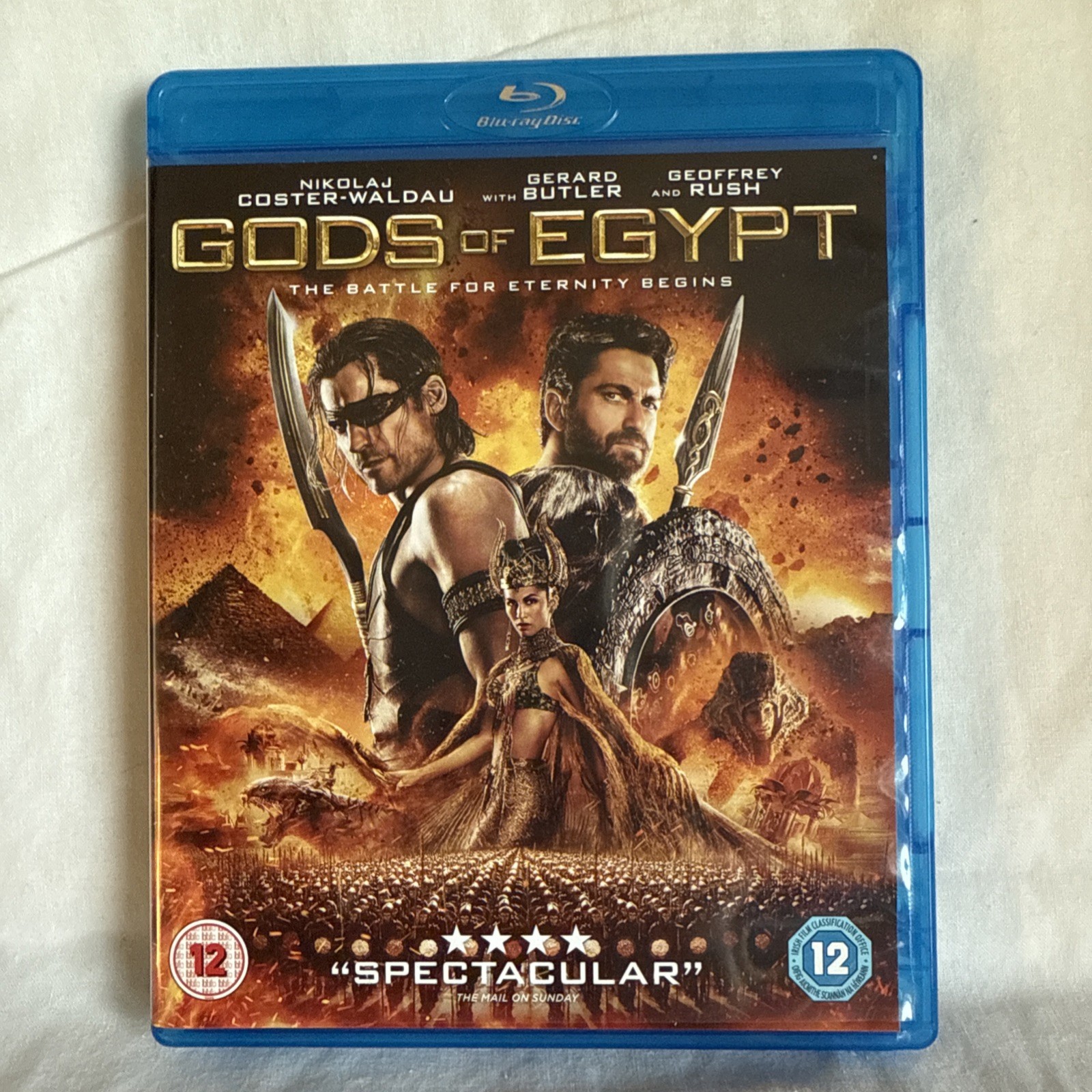 Gods Of Egypt (Blu-ray, 2016)