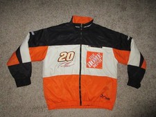 TONY STEWART #20 HOME DEPOT CHASE AUTHENTICS MEN SZ XL JACKET JOE GIBBS RACING