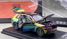 ZD DCM 1:64 Plating Cullinan Luxury SUV Sports Model Diecast Metal Car BN