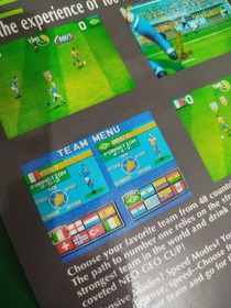 Neo Geo Super Sidekicks Insert 2 Version EUR Poster 