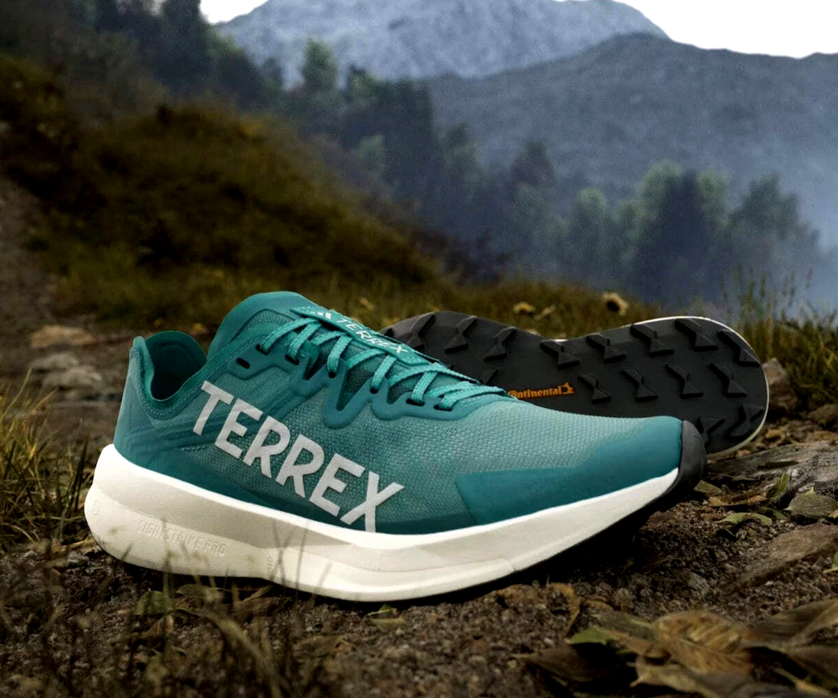 Adidas Terrex Agravic Speed Pure Teal Trail Running Shoes JR5239 Men’s Size 10.5 adidas Terrex Agravic Speed Trail Running Sneakers - Green  main image 2