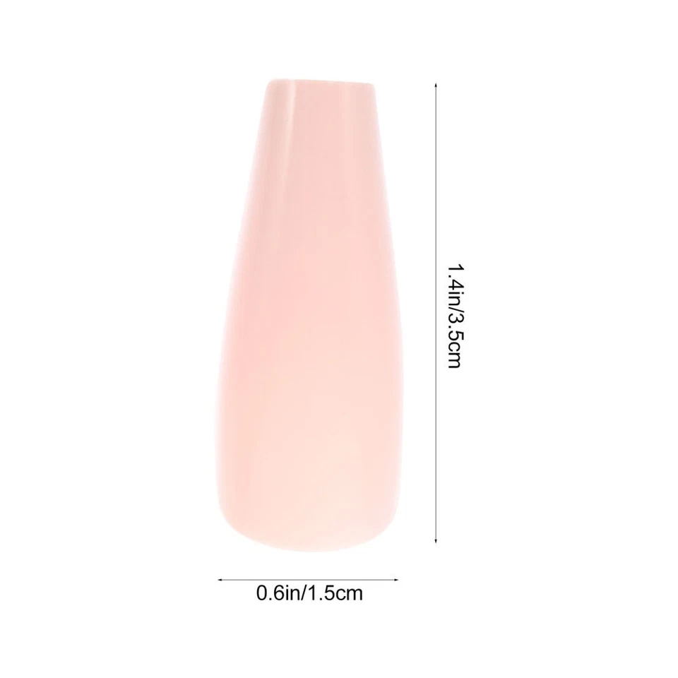 400 Pcs Unghie Finte Bambine Per Bambina Chiodi Copertura Totale - Immagine 2 di 4