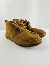 UGG Neumel 3236 Leather Sueded Wool Lined Chukka Boots Women's Size 5