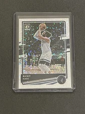2020-21 Panini Donruss Optic #138 Ricky Rubio White Sparkle Prizm SP PWE