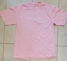 Justin Bieber Official Coachella Medium Pink Swag Shirt SKYLRK Authentic