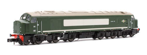 Rapido Trains UK 948001 Class 44 D1 "Scafell Pike" Plain BR Green Diesellok | Zustand: New