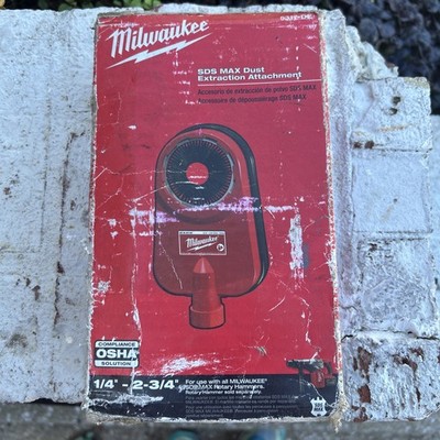 Milwaukee Sds Max Dust Extraction Attachment Never Used FREE SHIPPING
