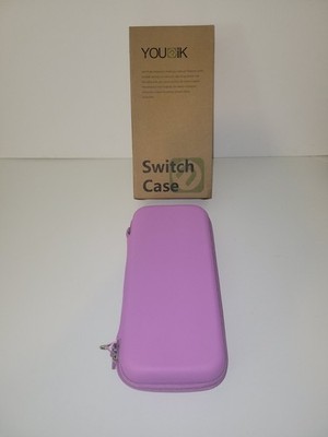Younik Switch Carrying Case, 16 in 1 Switch Case Accessories Pink for Switch...