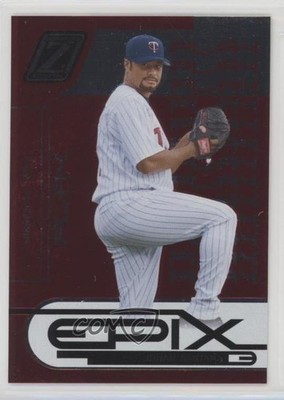 2005 Donruss Zenith Epix Red Play 80/250 Johan Santana #E-3 0m0