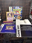 Pokémon Trading Card Game GBC Box Manual Insert Alakazam Holo No Game Read Desc!