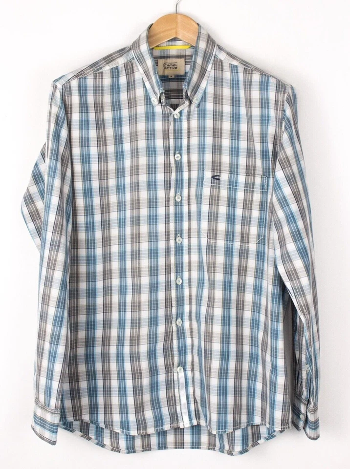 CAMEL ACTIVE Camisa Casual De Hombre Talla M BAZ816 - Imagen 2 de 4