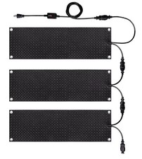 NEW Secivlot 3PK Snow Melting Mats 10x30 Heated Rubber Walkway Stair Heat Mat