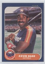 1986 Fleer Kevin Bass #294 0c4