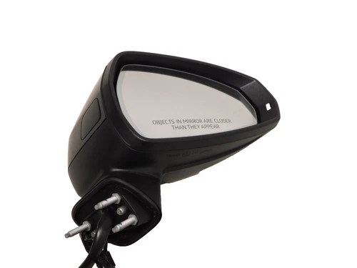 BLIND SPOT ALERT 17-20 Audi A3 Mirror PASSENGER RIGHT BLACK AUTO DIMMING OEM RH