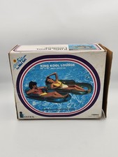 Vintage 1994 Intex The Wet Set King Kool Lounge Pool Float Vinyl 62x35 Unused