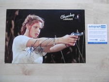 Katherine Heigl Autogramm signed A4 Lobbycard "Chucky Und Seine Braut" ACOA