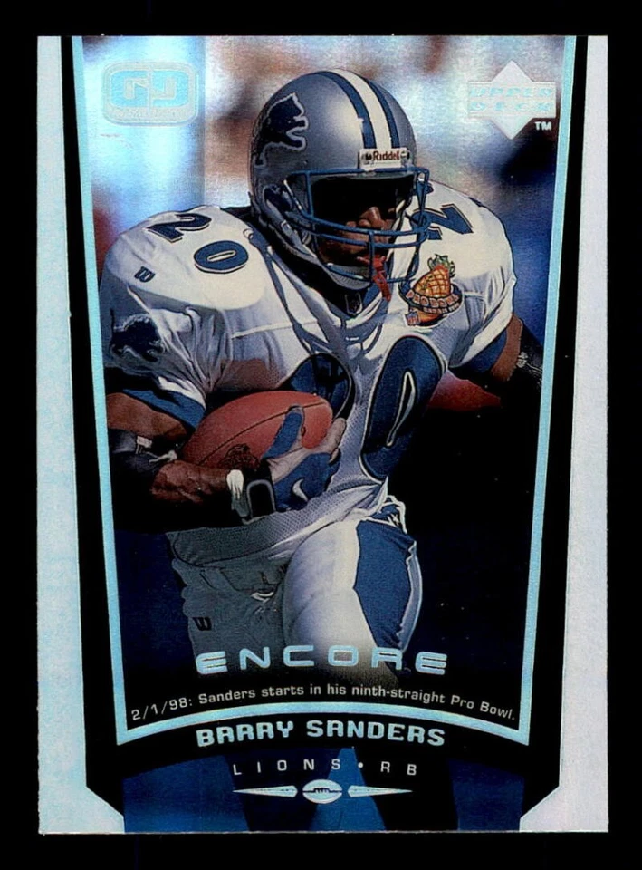 1998 Upper Deck Encore Football HOF/Rookie/Stars/Base Singles #1-150 (You Pick) - Image 4 of 4