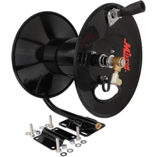Milton® Empty Manual Reel for Pressure Washing (holds 200' of hose)