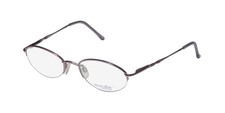 NEW MARCOLIN 7222 GLASSES CAT EYE HALF-RIM 806 METAL PURPLE VINTAGE WOMENS