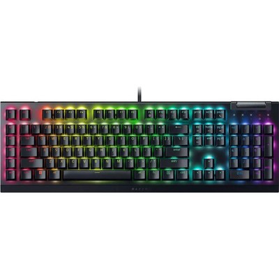 Razer BlackWidow V4 X Mechanical Gaming Keyboard with Razer Chroma RGB: Aluminum