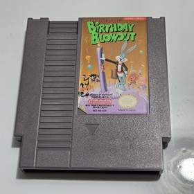 Birthday Blowout Bugs Bunny  (Nintendo Entertainment System, NES) Kemco Seika