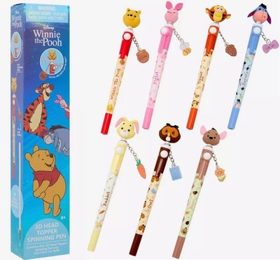 U-PICK Winnie the Pooh 3D Character Spinning Charm Mystery Pen & Extra Refill