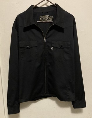 Volcom Black   Cooter Shirt  Jacket Mens Sz XL GRUNGE SKATE SURF Workwear