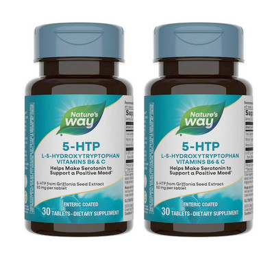 Nature's Way 5-HTP 50 mg 30 tablets (2 PACK)